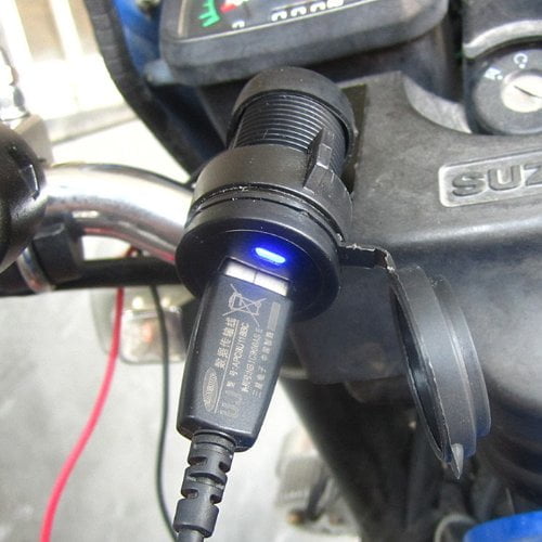 KNMASTER Knmaster Motosiklet USB Şarj Portu