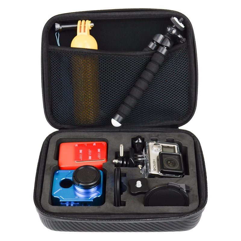 KNMASTER GoPro Orta Boy Karbon Çanta