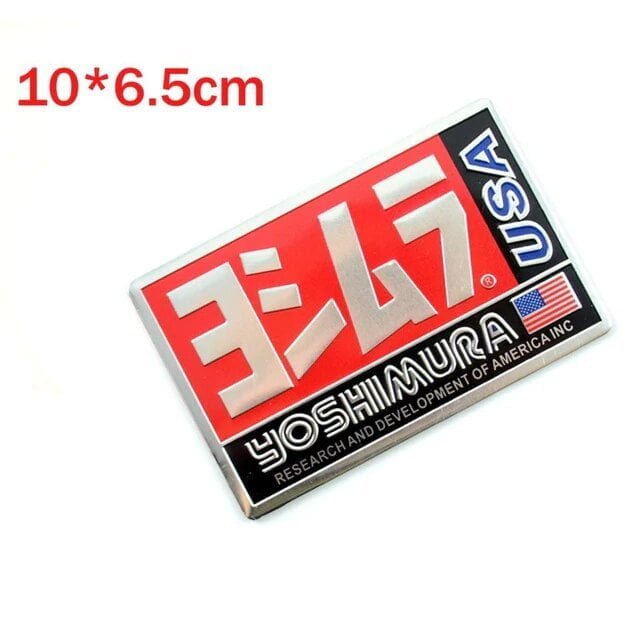 Yoshimura Alüminyum Kare Sticker