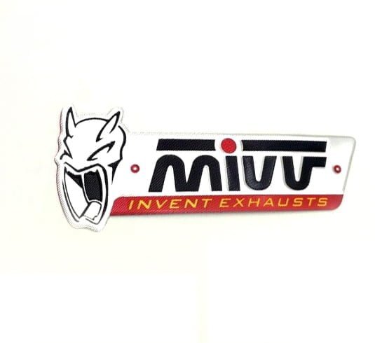 Mivv Exhaust  Alüminyum Sticker