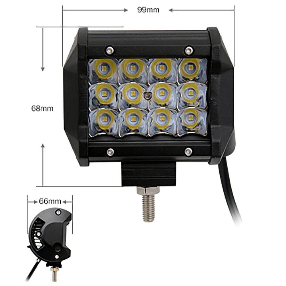 KNMASTER Knmaster Volcano Adv 36W Motosiklet / Off Road Sis Farı