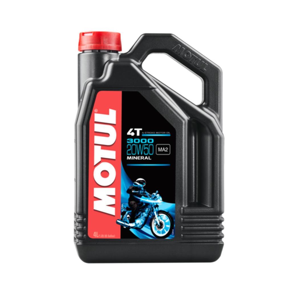 Motul 3000 4T 20W50 MA2 Motor Yağı 4 Litre