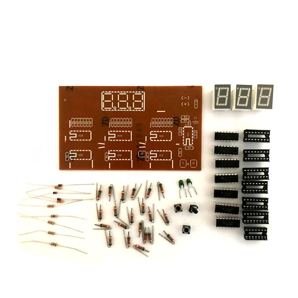 KNMASTER 0-999 Sayıcı Hobi Devresi Montesiz
