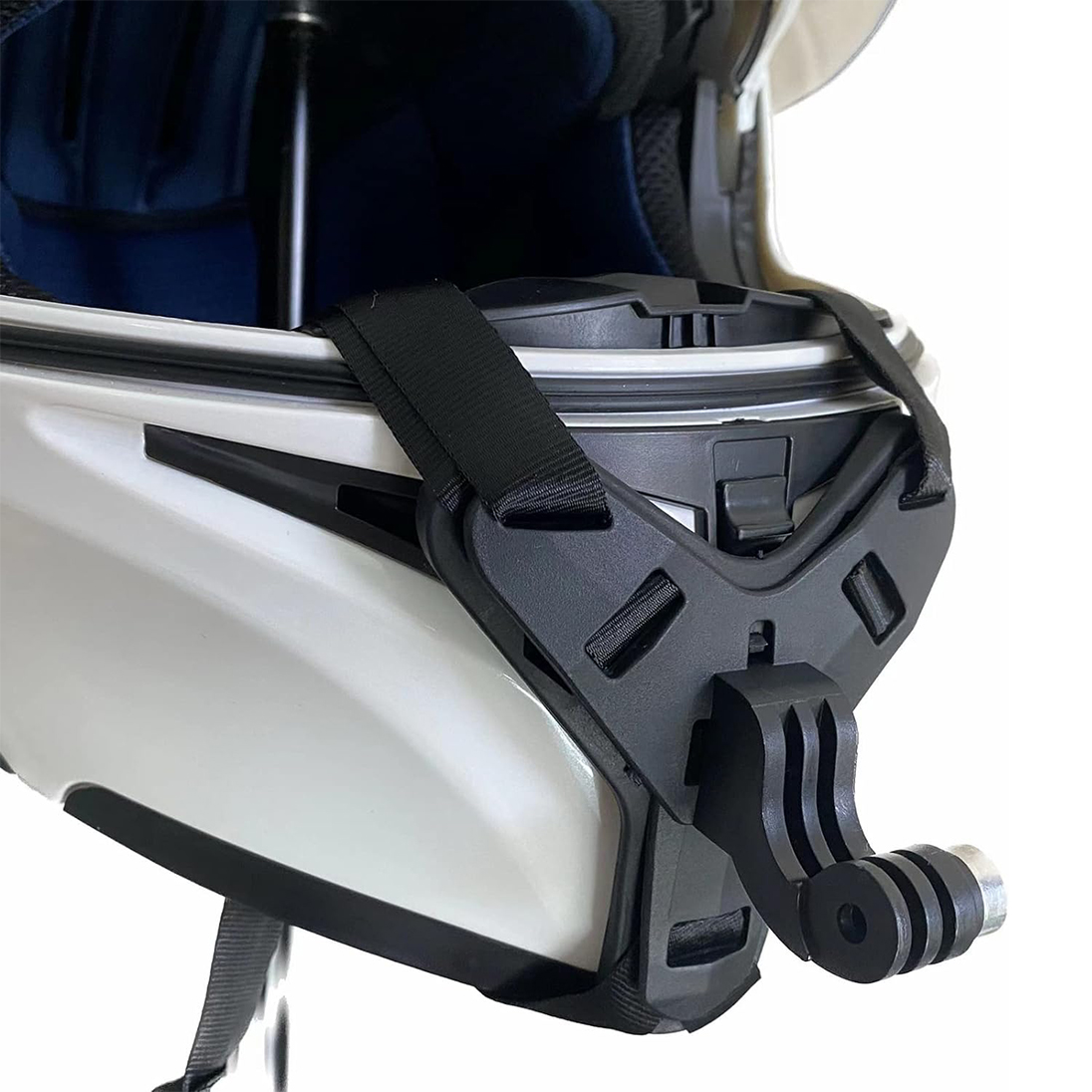 Kask Çene Toka Bağlantılı Kamera Tutucu Aparatı