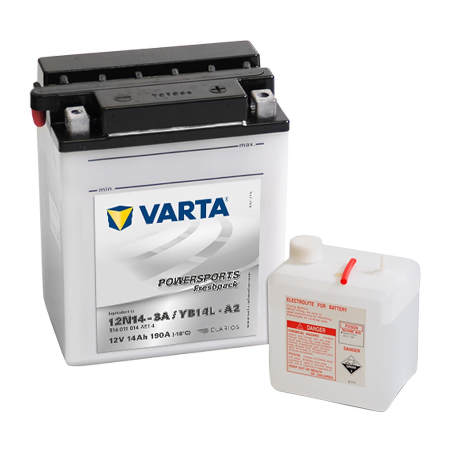Varta YB14L-A2 Motosiklet Aküsü