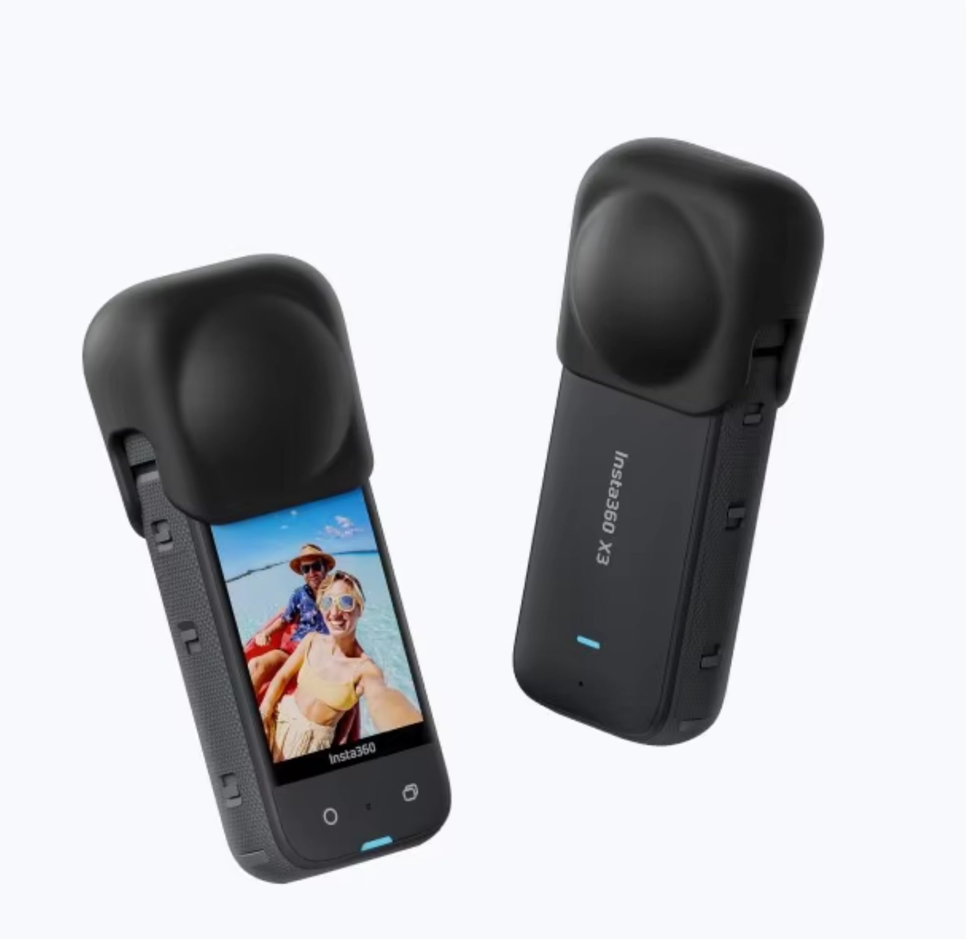 Knmaster Insta360 X3 Silikon Lens Kapağı – Lens Koruma