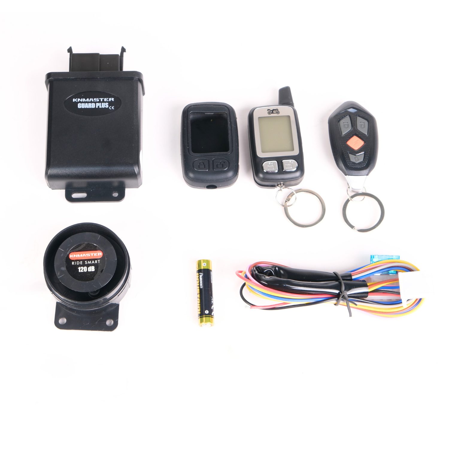 Knmaster Guard Plus 120 Desibel Sesli ve Titreşimli Motosiklet Alarm Sistemi