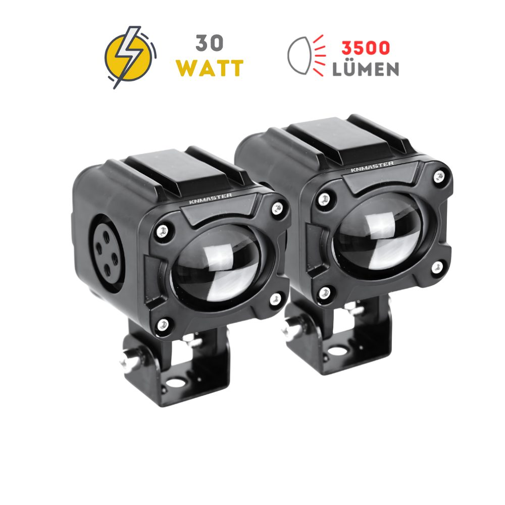 Knmaster Rex 30W Motosiklet Led Sis Farı