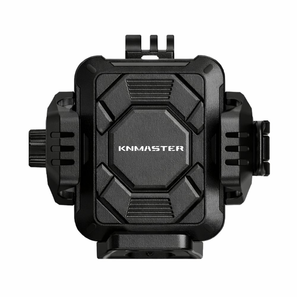 KNMASTER TT890L Titreşim Önleyicili Motosiklet Telefon Tutucu (Kamera Bağlantılı)