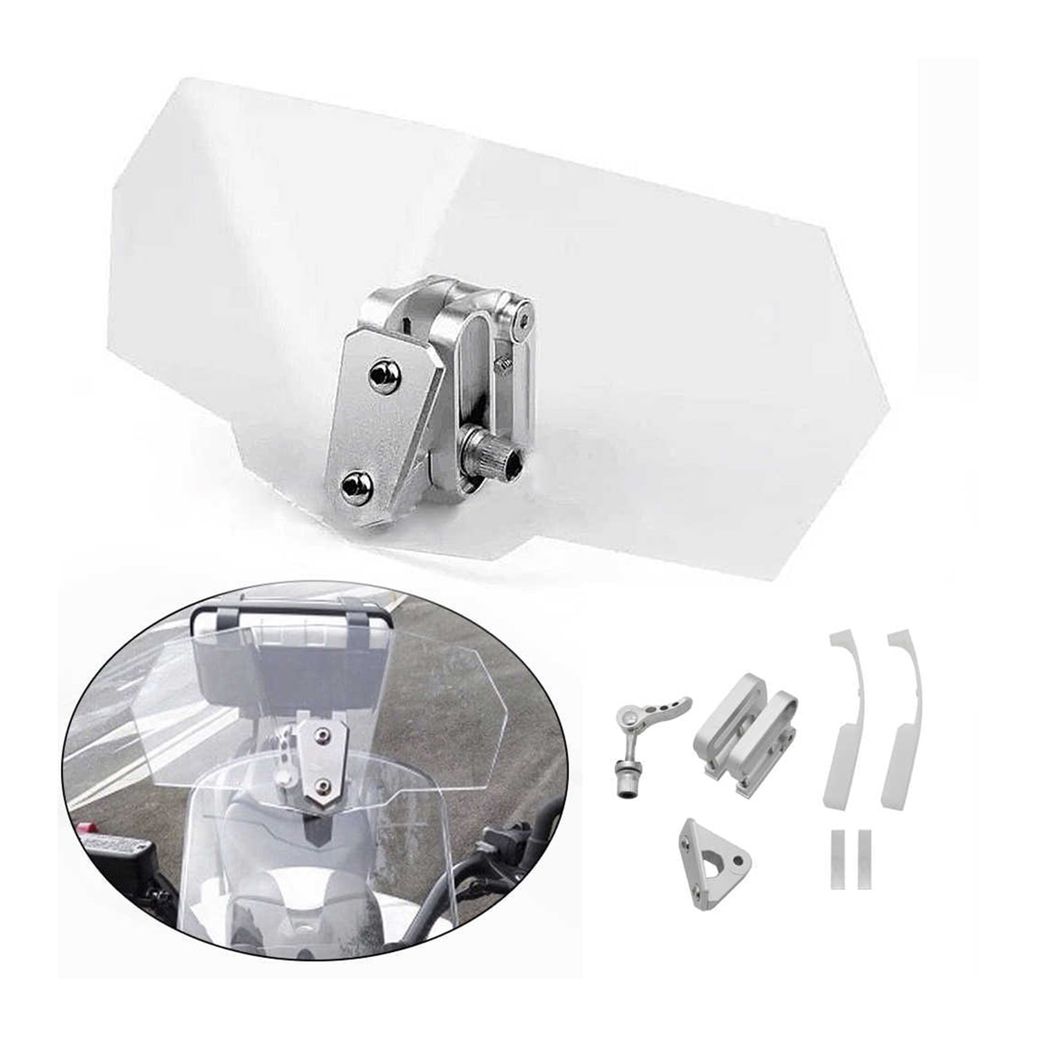 KNMASTER Knmaster WD200 Motosiklet Ön Cam Uzatma / Deflektör Model A