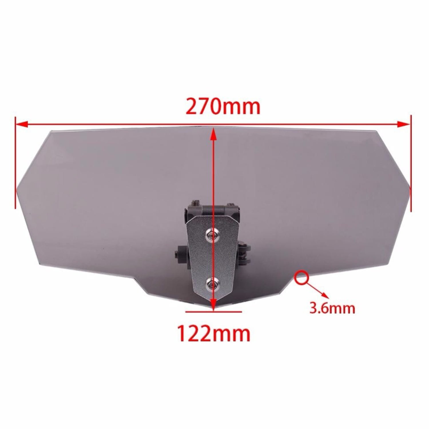 KNMASTER Knmaster WD200 Motosiklet Ön Cam Uzatma / Deflektör Model A