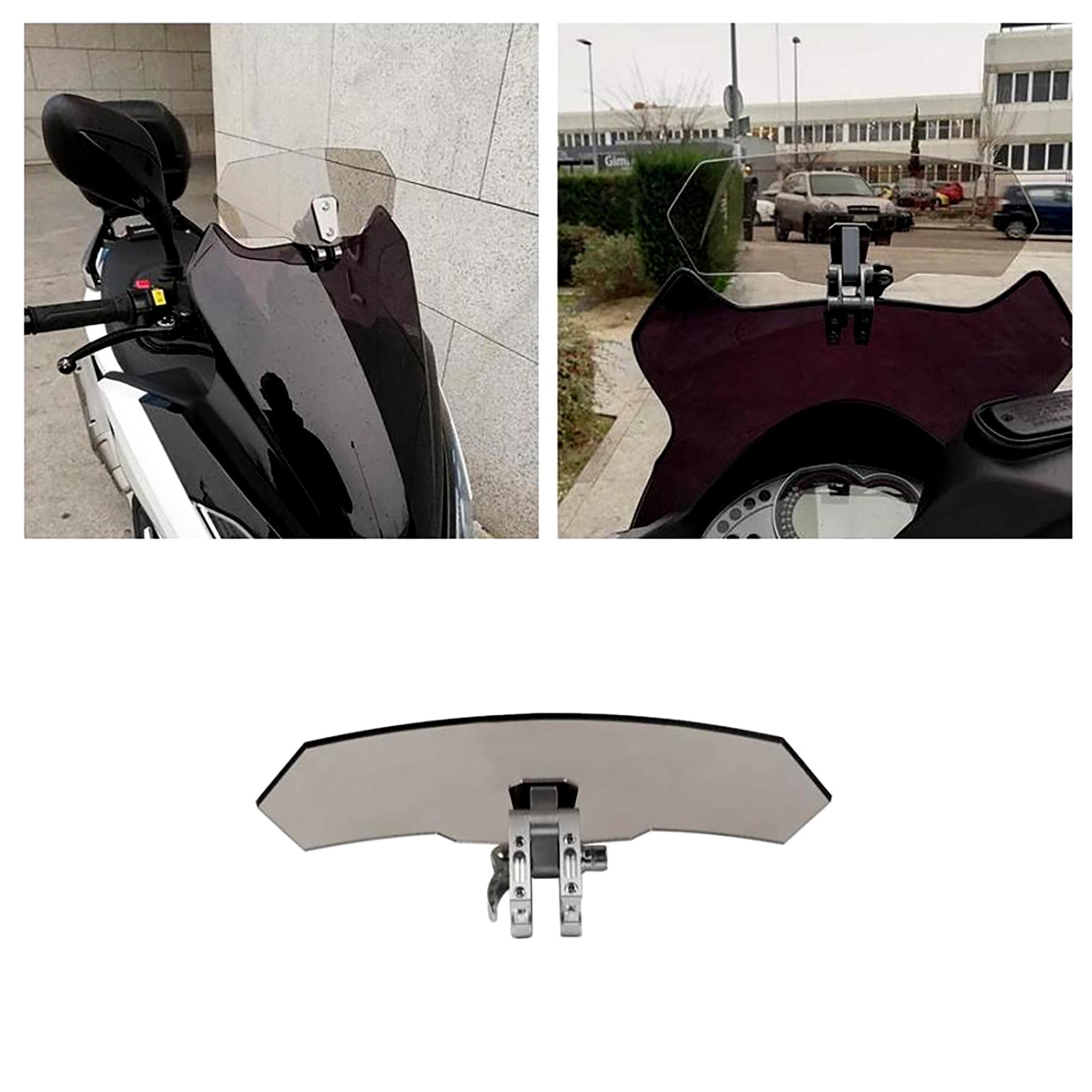 KNMASTER Knmaster WD200 Motosiklet Ön Cam Uzatma / Deflektör Model A