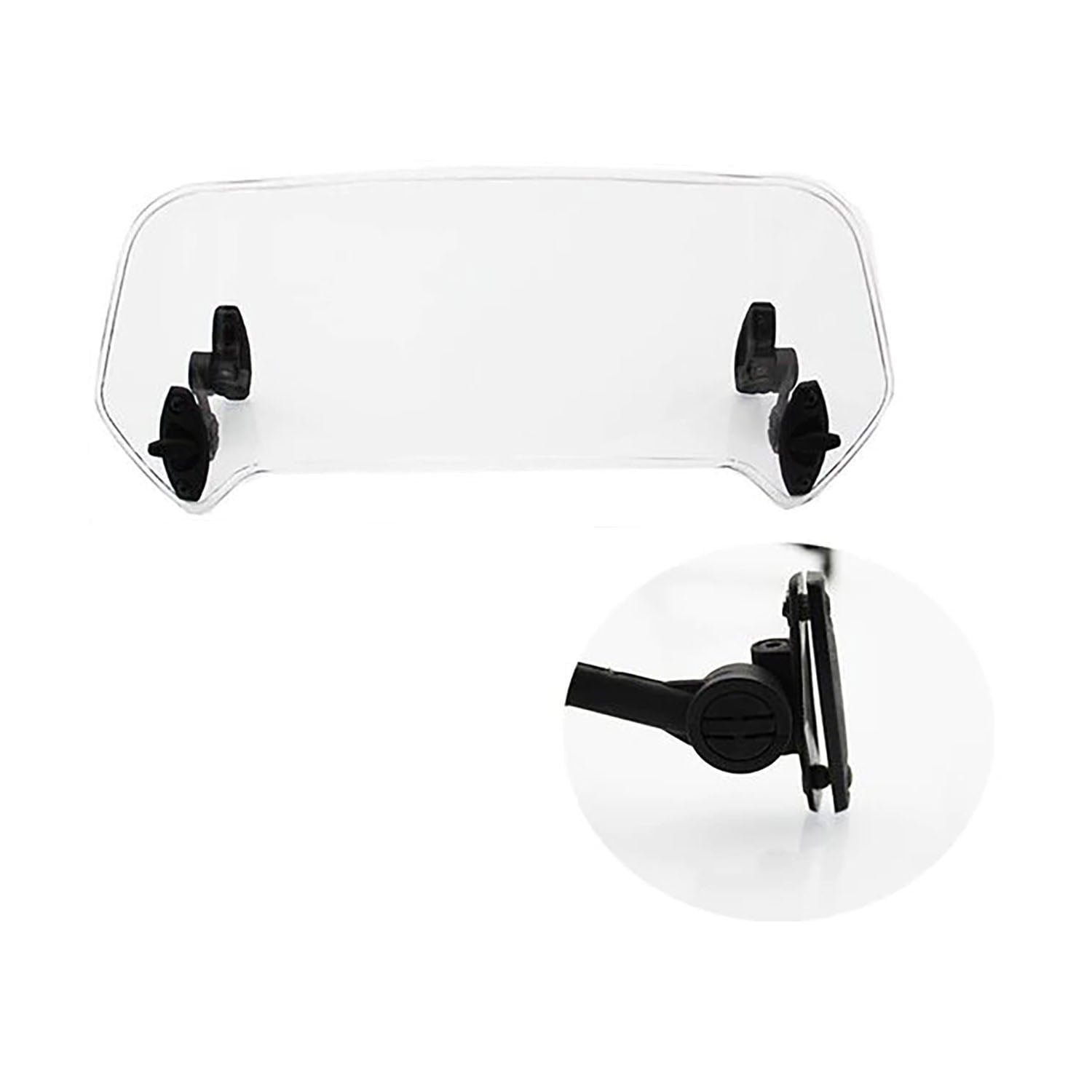KNMASTER Knmaster Motosiklet Ön Cam Uzatma / Deflektör Model C