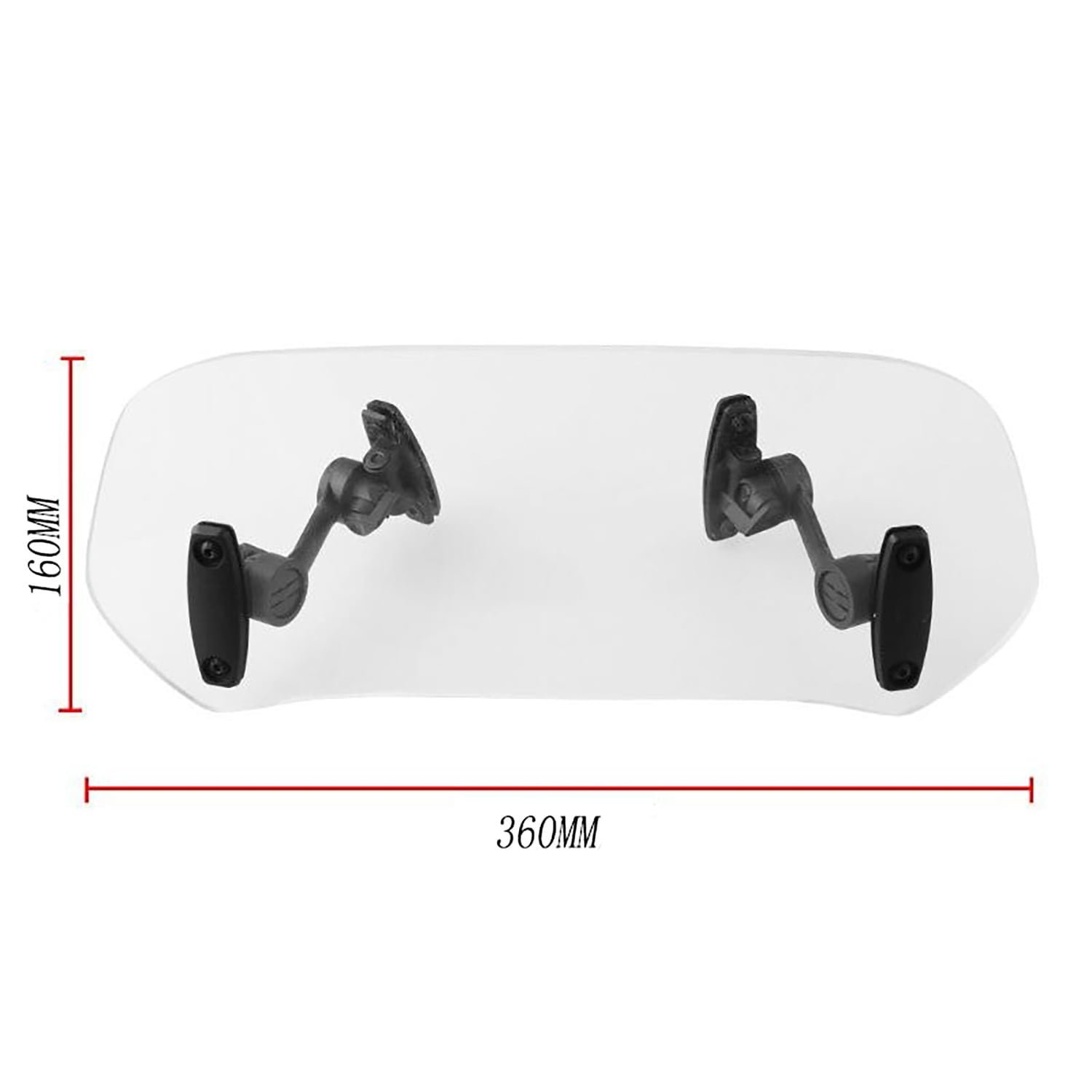 KNMASTER Knmaster Motosiklet Ön Cam Uzatma / Deflektör Model C