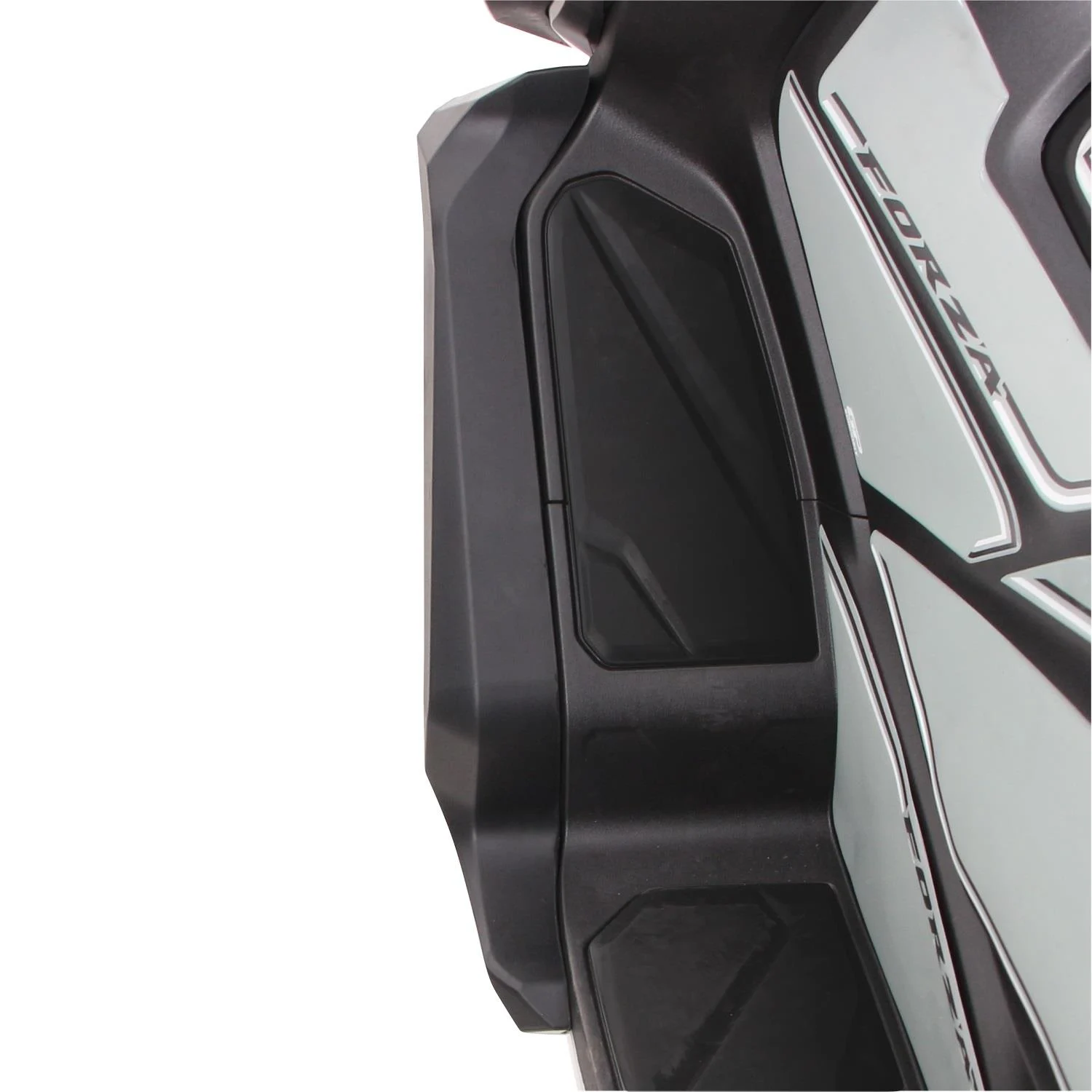 GP Kompozit Honda Forza 250 2021-2025 Uyumlu Alt Bacak Koruma Siyah