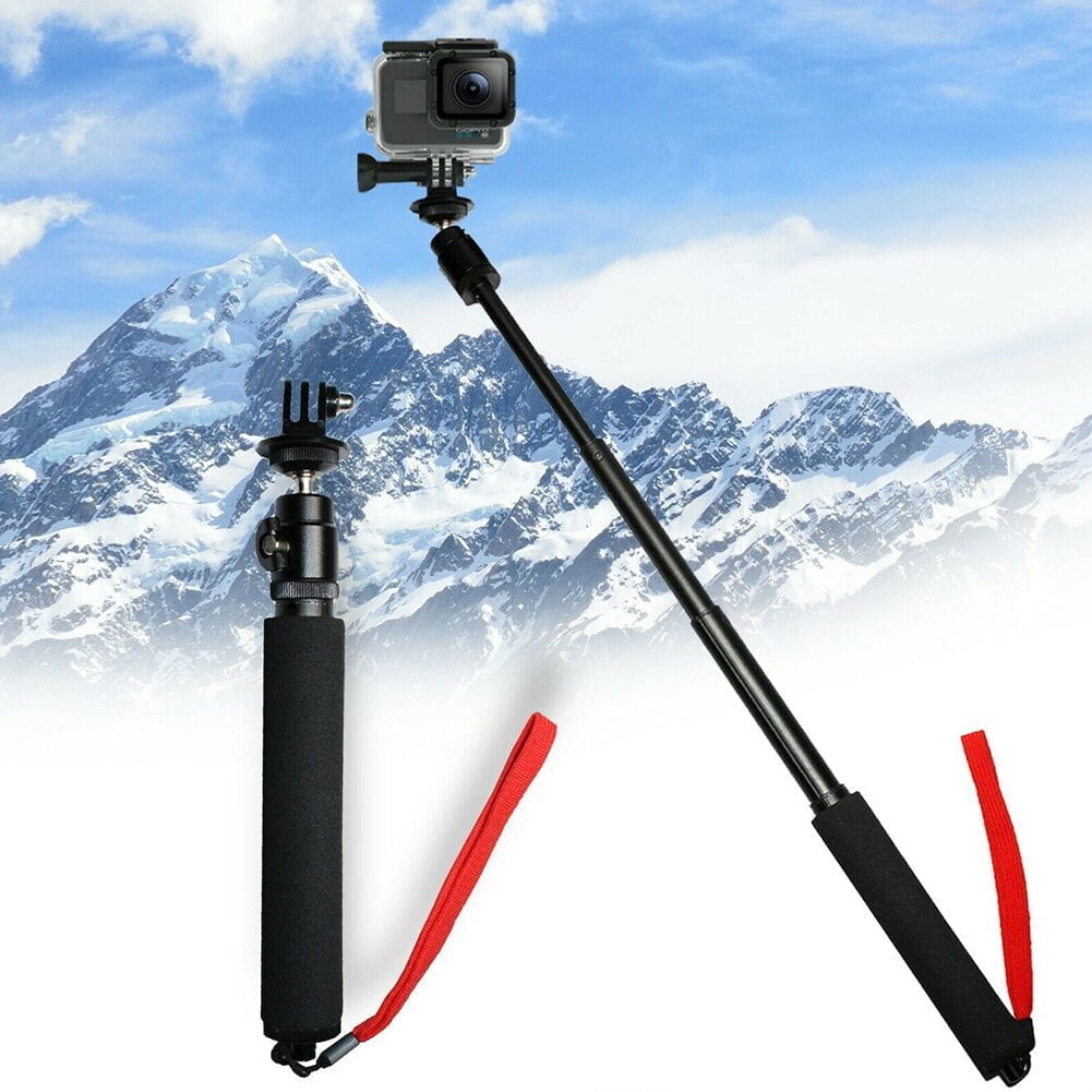 KNMASTER Tüm Aksiyon Kameralara Uyumlu Sualtı Monopod 53 cm + Tripod Adaptörü