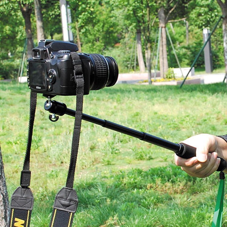 KNMASTER Tüm Aksiyon Kameralara Uyumlu Sualtı Monopod 53 cm + Tripod Adaptörü