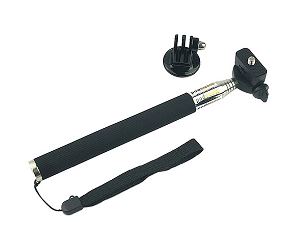KNMASTER Tüm Aksiyon Kameralara Uyumlu Metal Monopod + Tripod Adaptörü