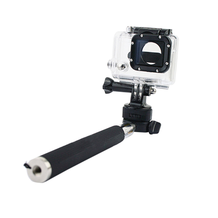 KNMASTER Tüm Aksiyon Kameralara Uyumlu Metal Monopod + Tripod Adaptörü