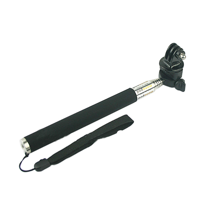 KNMASTER Tüm Aksiyon Kameralara Uyumlu Metal Monopod + Tripod Adaptörü