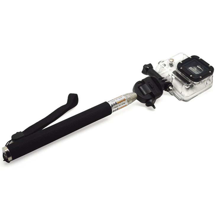 KNMASTER Tüm Aksiyon Kameralara Uyumlu Metal Monopod + Tripod Adaptörü