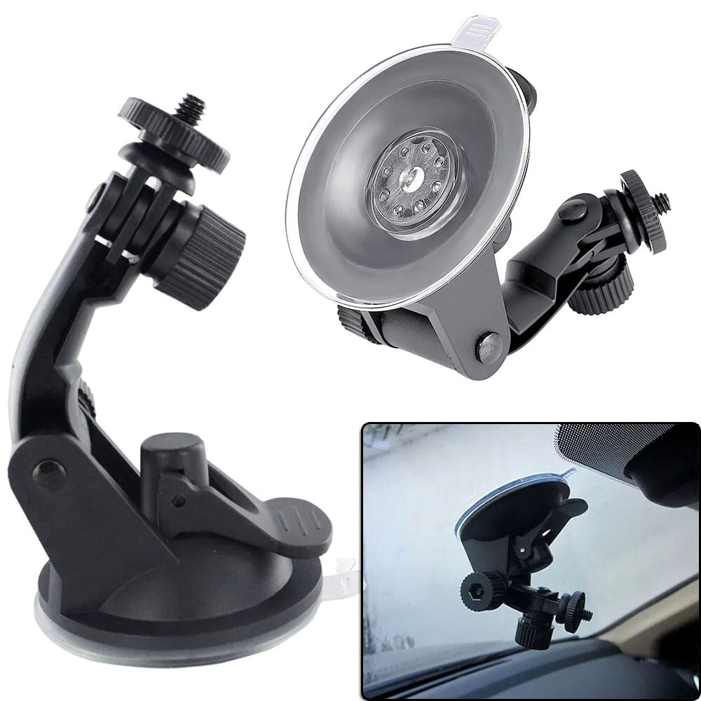KNMASTER Tüm Aksiyon Kameralara Uyumlu Vantuz Vakumlu Bağlantı Aparatı + Tripod Adaptörü