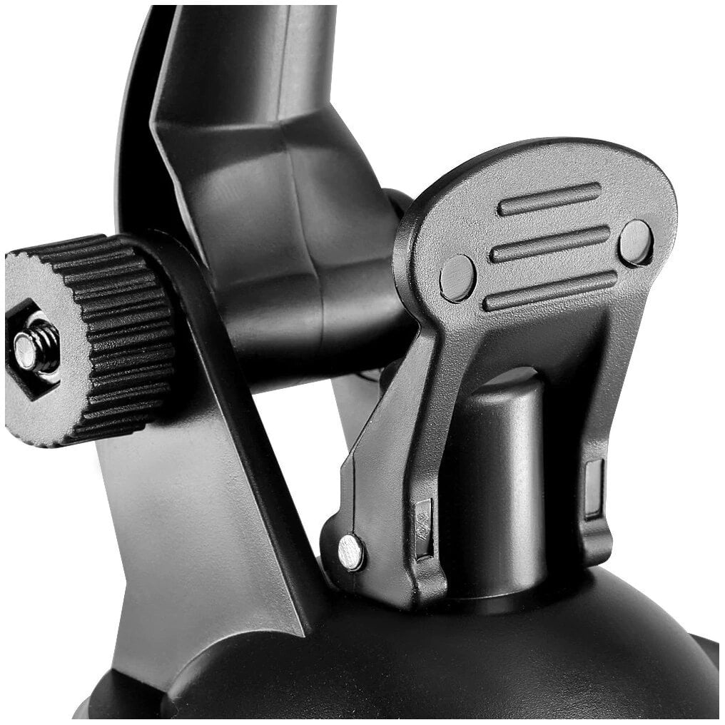 KNMASTER Tüm Aksiyon Kameralara Uyumlu Vantuz Vakumlu Bağlantı Aparatı + Tripod Adaptörü