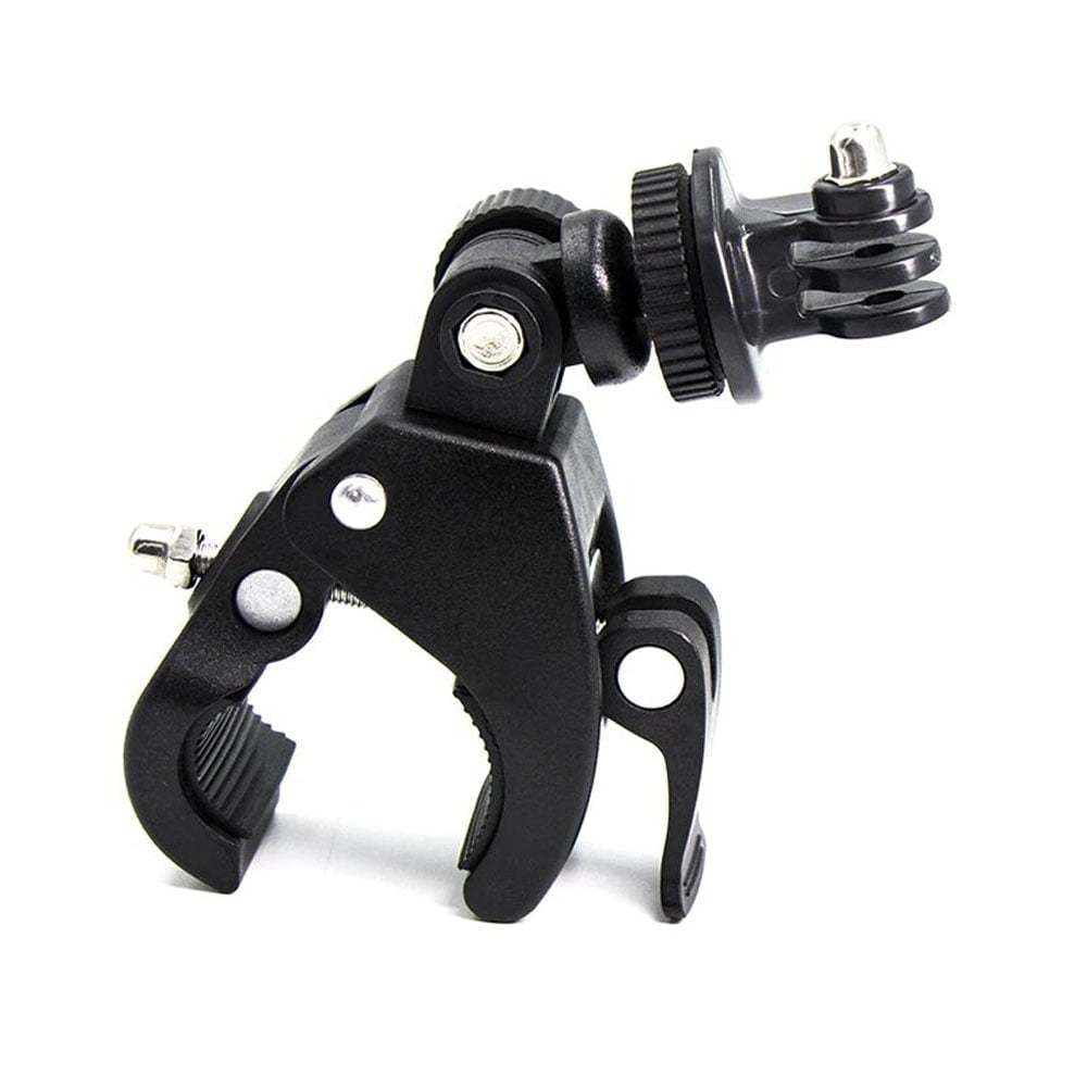 KNMASTER Tüm Aksiyon Kameralara Uyumlu Metal Gidon Aparatı + Tripod Adaptörü