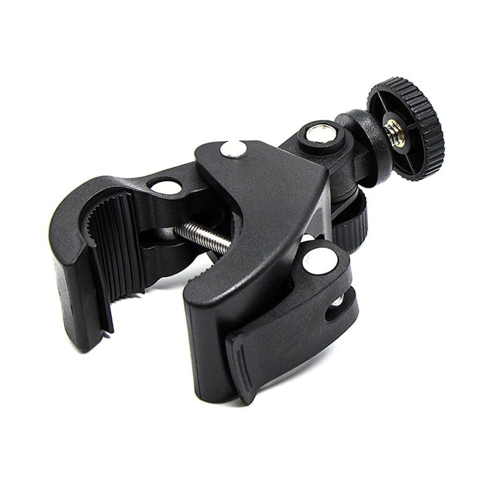 KNMASTER Tüm Aksiyon Kameralara Uyumlu Metal Gidon Aparatı + Tripod Adaptörü