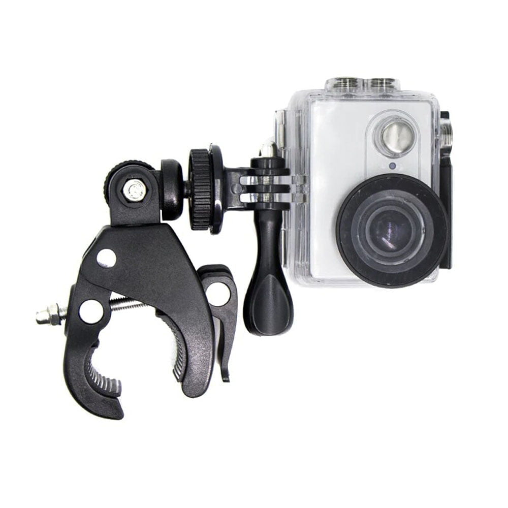 KNMASTER Tüm Aksiyon Kameralara Uyumlu Metal Gidon Aparatı + Tripod Adaptörü