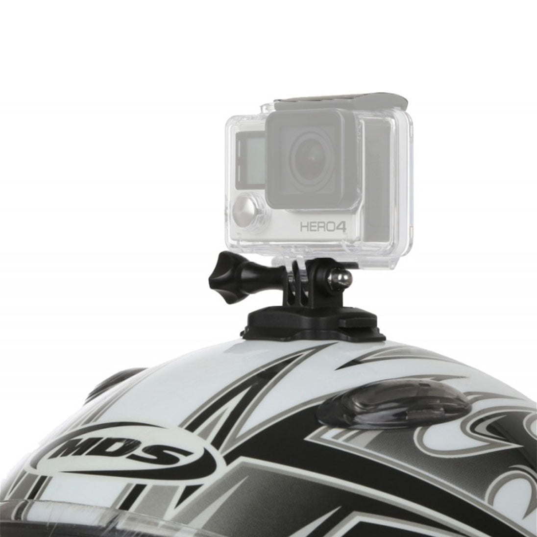 KNMASTER Tüm Aksiyon Kameralara Uyumlu 360 Derece Dönebilen Kask Aparatı