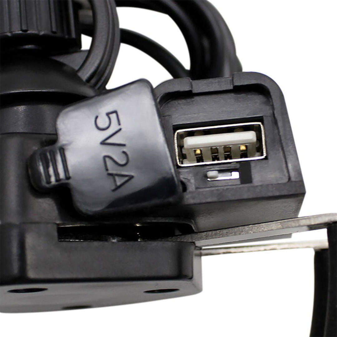 KNMASTER Knmaster X Serisi Motosiklet Bisiklet Telefon Tutucu – Ayna Bağlantılı – Usb Girişli