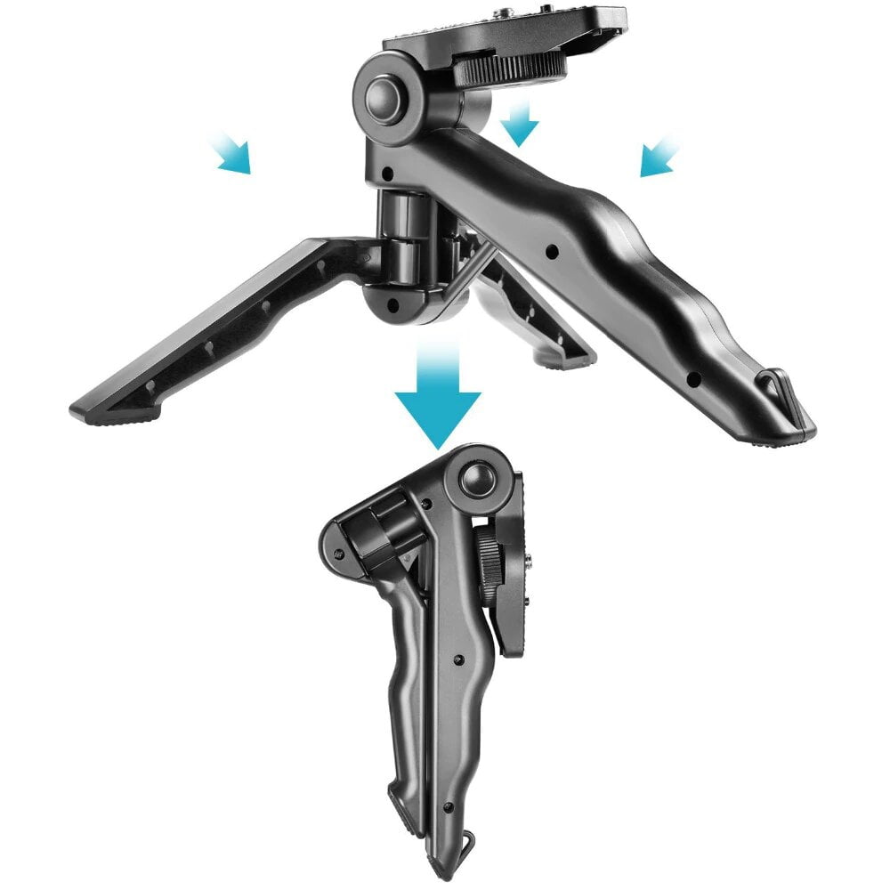 KNMASTER Tüm Aksiyon Kameralara Uyumlu Tripod Ayaklı Monopod