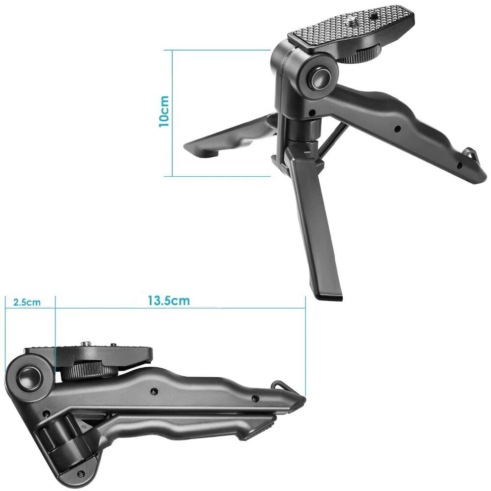 KNMASTER Tüm Aksiyon Kameralara Uyumlu Tripod Ayaklı Monopod