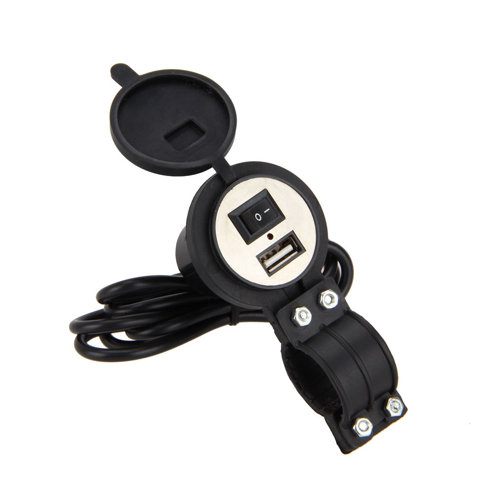 KNMASTER Motosiklet Metal USB Tekli Aç Kapa Buton