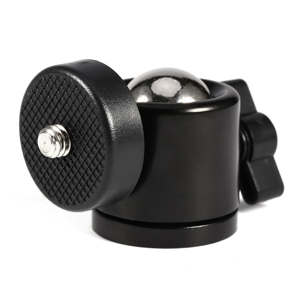 KNMASTER DSLR/SLR Fotoğraf Makineleri İçin 360 Derece Oynar Başlıklı Tripod Adaptörü