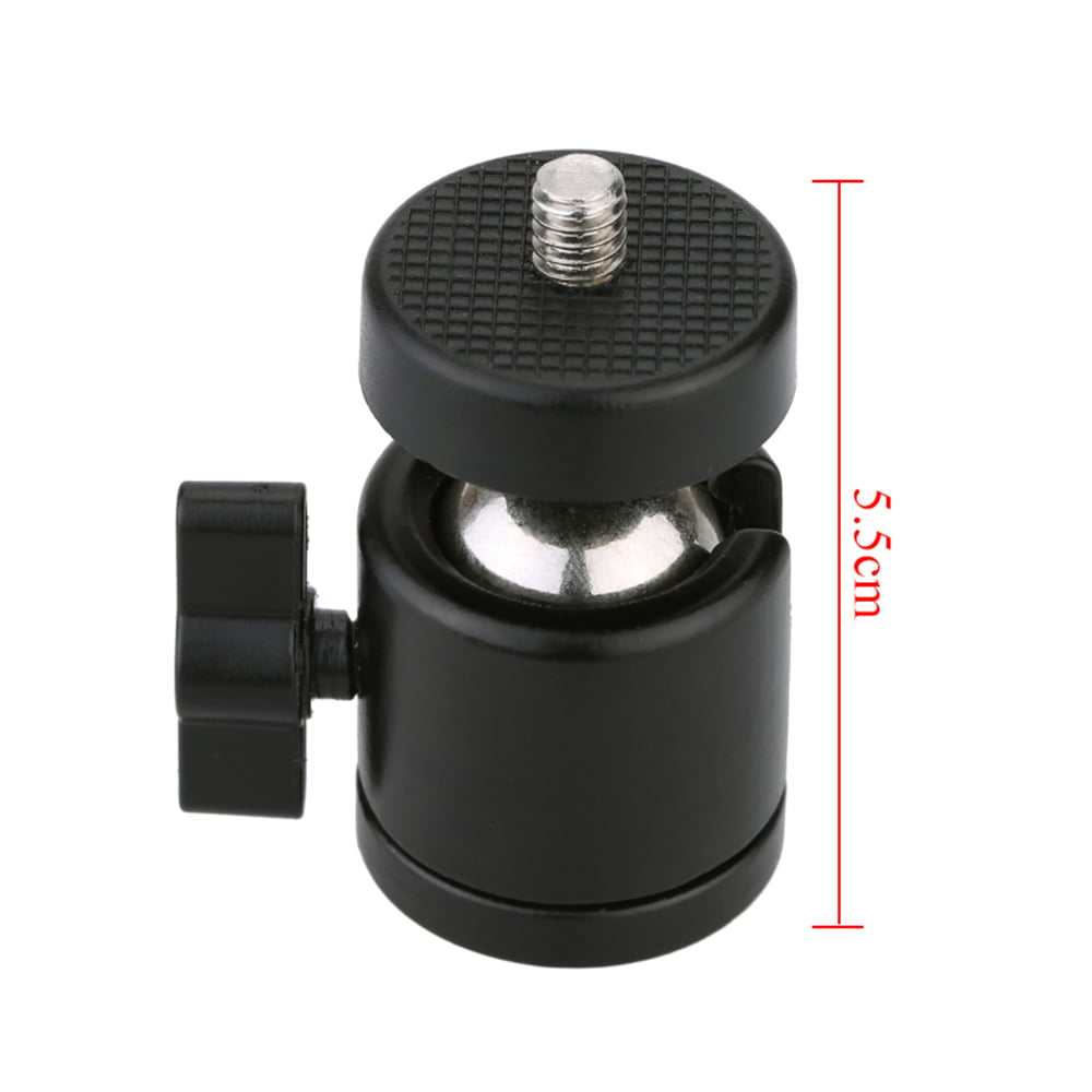 KNMASTER DSLR/SLR Fotoğraf Makineleri İçin 360 Derece Oynar Başlıklı Tripod Adaptörü