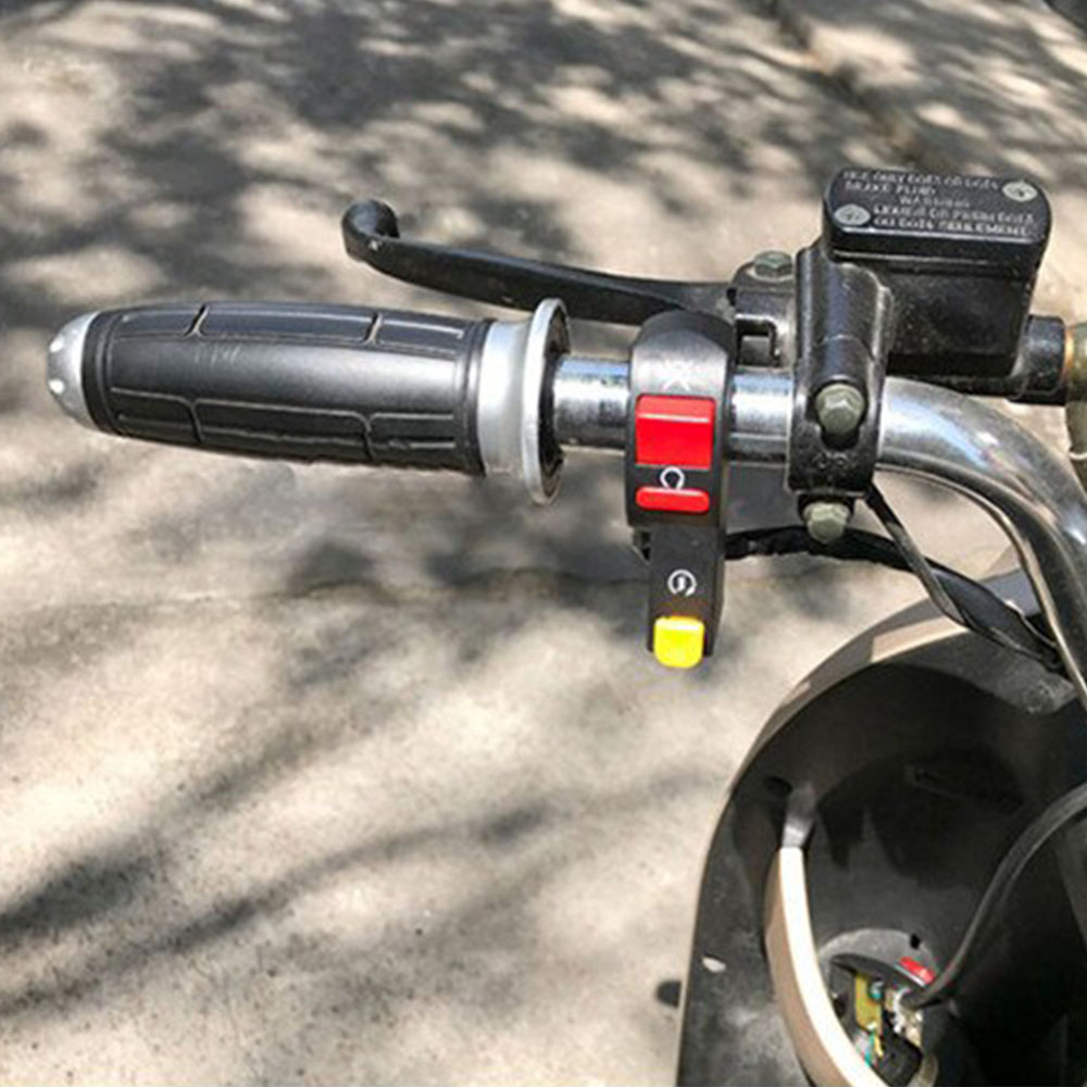 KNMASTER Knmaster Motosiklet Sis Farı Aç Kapa + Bas Çek Butonu
