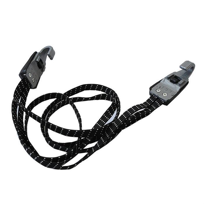 KNMASTER Elastik Halat Gri Kancalı 68cm