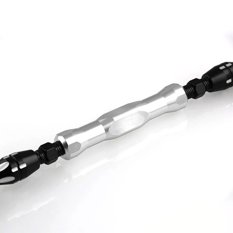 KNMASTER Knmaster Ayarlanabilir Motosiklet Gidon Dengeleyici Bar Gri