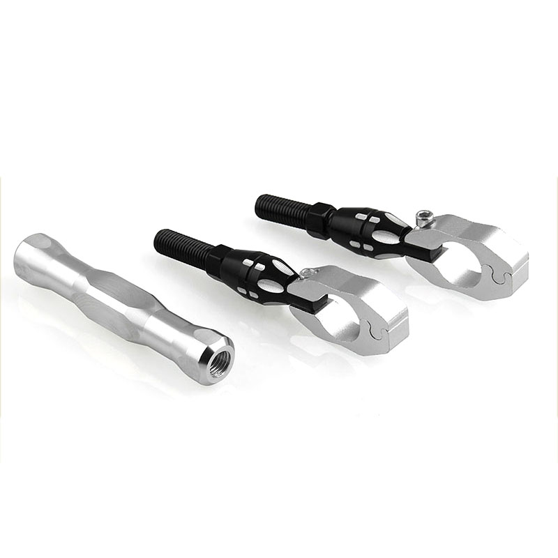 KNMASTER Knmaster Ayarlanabilir Motosiklet Gidon Dengeleyici Bar Gri