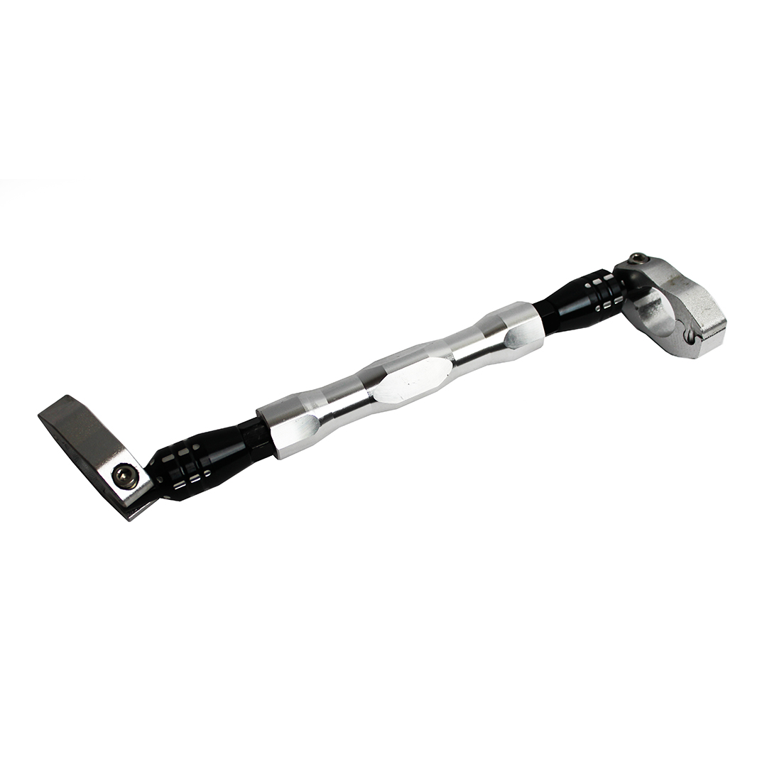 KNMASTER Knmaster Ayarlanabilir Motosiklet Gidon Dengeleyici Bar Gri