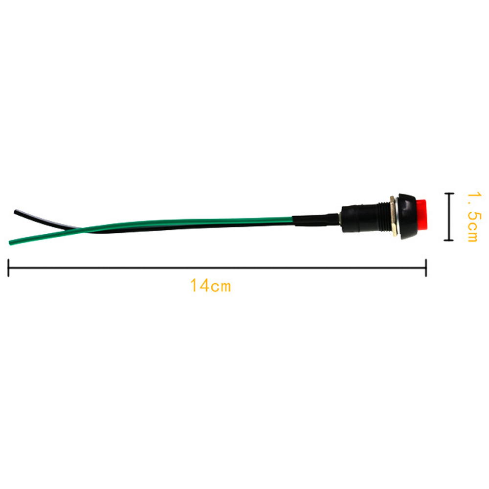 KNMASTER Knmaster Torpido Tipi Bas Çek Buton Kırmızı