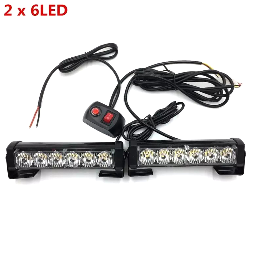 KNMASTER Knmaster Sarı Çakarlı Yatay 6’lı Led Takım