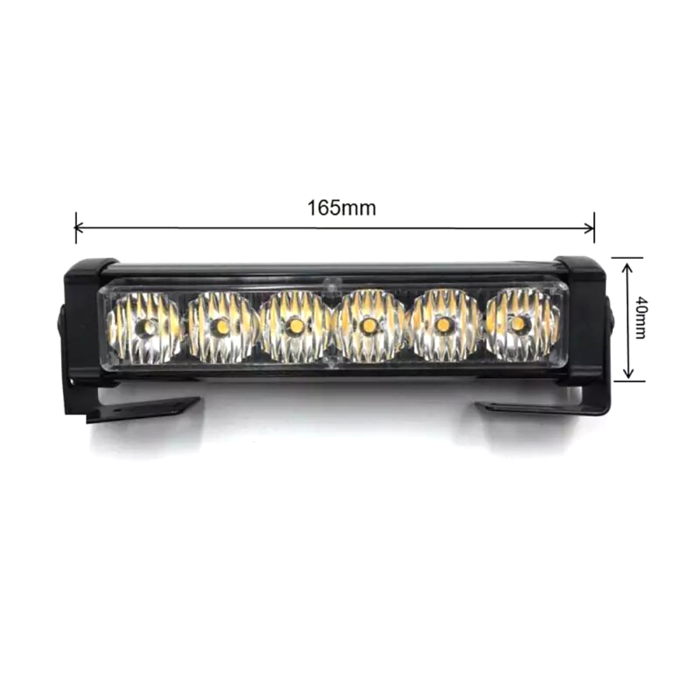 KNMASTER Knmaster Sarı Çakarlı Yatay 6’lı Led Takım