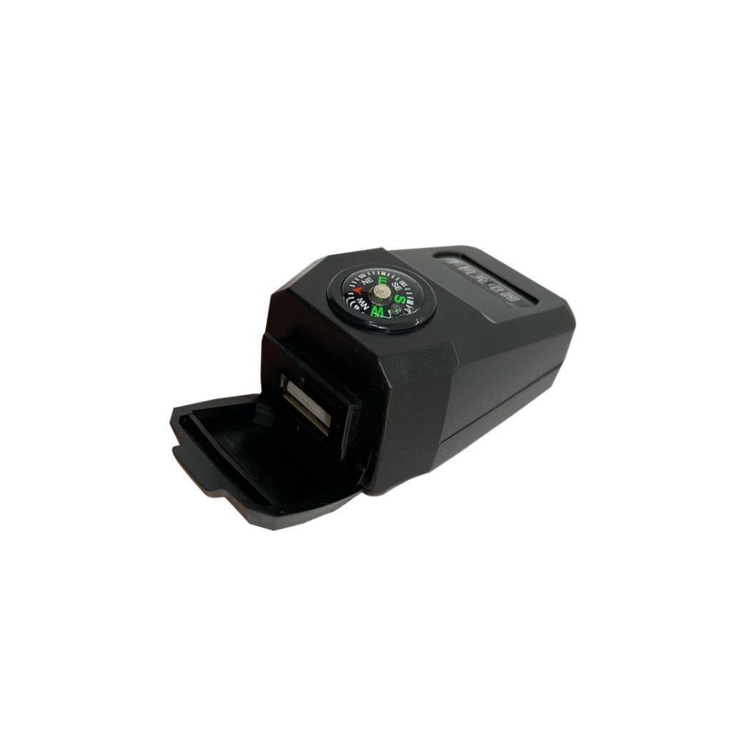 KNMASTER Knmaster Pusulalı Motosiklet Usb Şarj Soketi