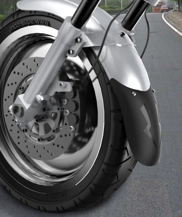 KNMASTER Knmaster Motosiklet Ön Çamurluk Uzatma Aparatı Model A