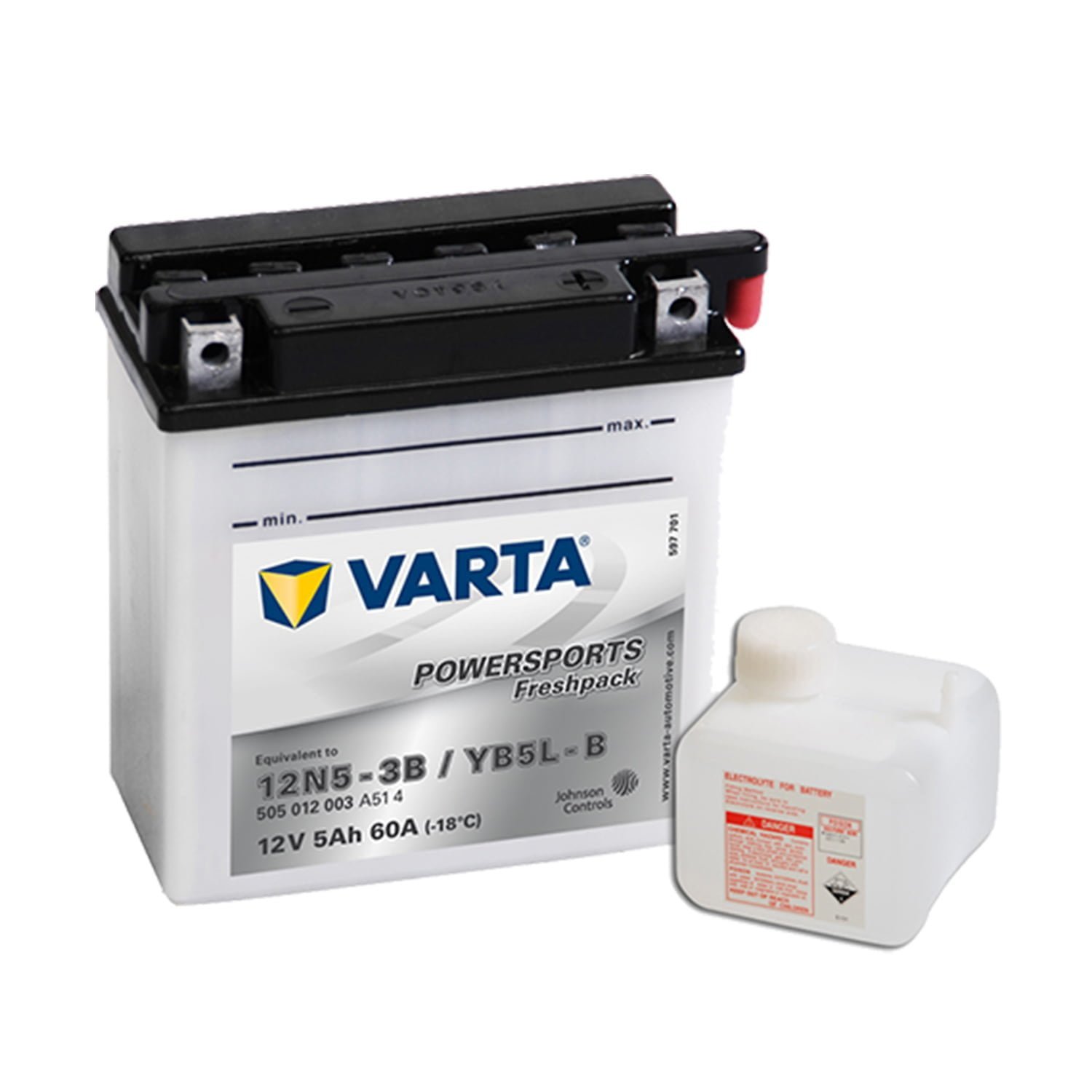 Varta Varta YB5L-B Motosiklet Aküsü