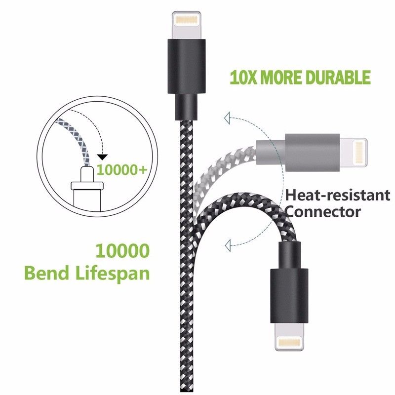 iPhone Uyumlu USB Şarj Kablosu