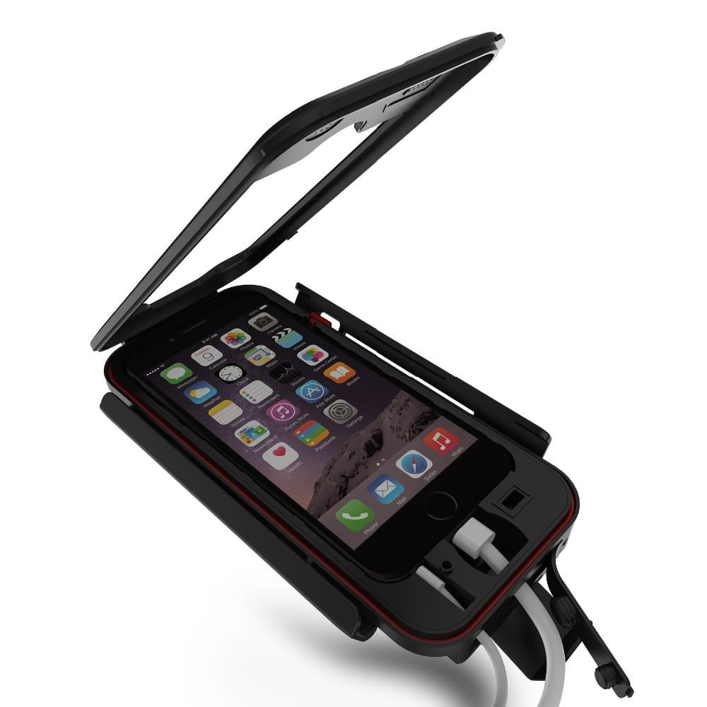 KNMASTER iPhone Su Geçirmez Motosiklet Telefon Tutucu 6S / 7 / 8